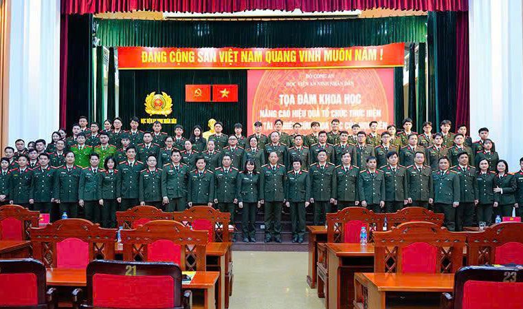 Tọa đàm khoa học “Nâng cao hiệu quả tổ chức thực hiện đề tài nghiên cứu khoa học của học viên năm học 2024 – 2025”